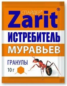 Рубит Спайдер от муравьев гранулы 10г 50/200 Рости