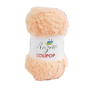 Пряжа LOLIPOP 209-06 светло оранжевый (в уп.5шт)