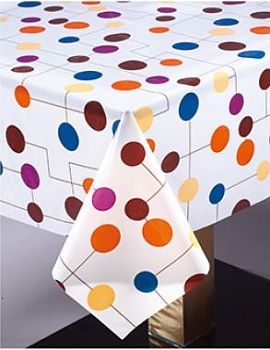 Клеенка MIRAGE не прозрачная с печатью 1,37м*0,10мм*25 H121B