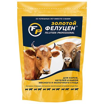 Фелуцен Золотой пакет для коров гранулы 3кг