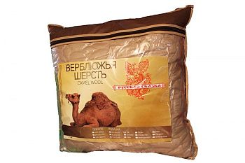 Подушка Верблюжья шерсть Сказка тик 70/70