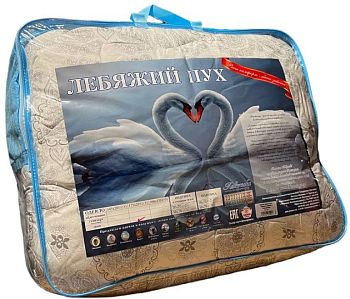 Одеяло ЗИМА Лебяжий пух Лавратекс 2 сп.