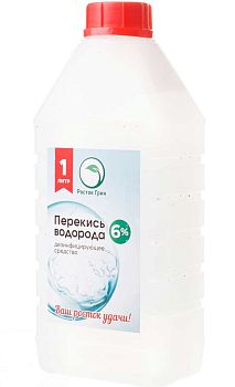 Перекись водорода 6% 1л Росток грин 1/15