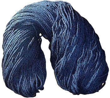 Пряжа Карачаевская в пасмах акрил - темно-синий (1 шт)