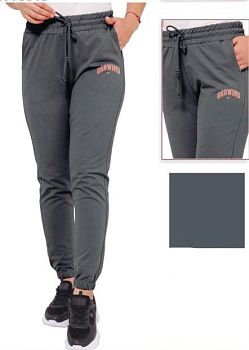 Трико Ж. САМО 0040 футер,низ.резинка,темно-серый р.M-3XL 5/30 *