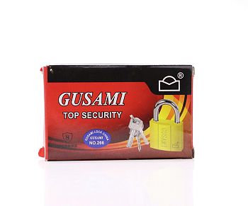 Замок навесной ЗОЛОТОЙ GUSAME 63мм