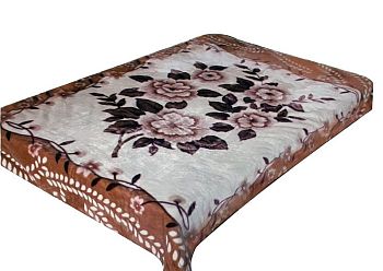 Плед 200*240 выбитый"SMOON"8022 Яблоня 1/8