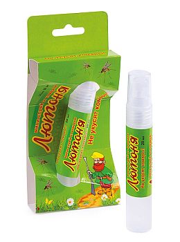 Спрей - мини от комаров Лютоня 20мл. ВХ 34шт