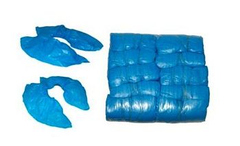 Бахилы полиэтиленовые Эконом 1,8гр. за 50 пар одноразовые