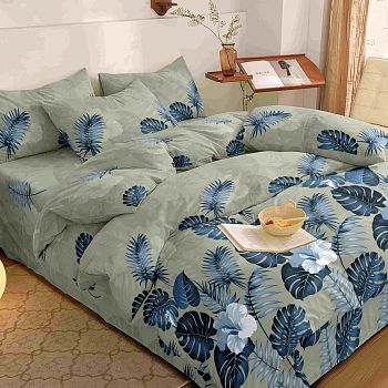 КПБ полисатин Чебоксарский хлопок 2сп+европрост Беатрис