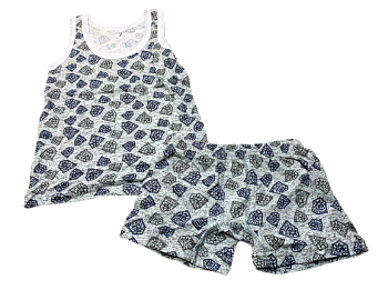 Комплект детский для мальчика майка+трусы Бокс 7-11л /10ш