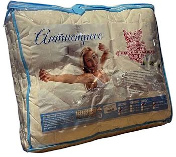 Одеяло СТАНДАРТ Антистресс Русская сказка тик 1,5сп