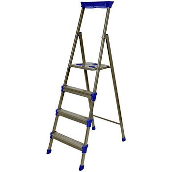 Стремянка 4 ступени широкие СМ4 металл г.Ижевск