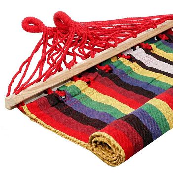 Гамак плотяной 90*200см общая длина 280см 100кг LG15