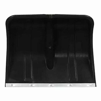 Лопата снег Вьюга №3 Люкс 380*365 ал.план метал. чер. и V руч