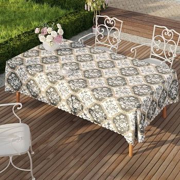 Клеенка столовая из плотного ПВХ на тканев основе (1,4*20м) GX 356A