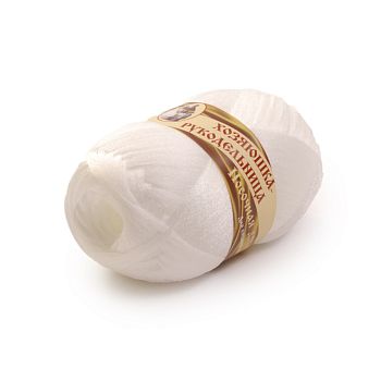 Пряжа Носочная добавка 01 - Белый (в уп.10шт)