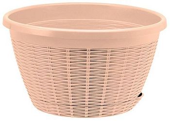 Горшок 4,5л Подвесное с подвесом кремовый