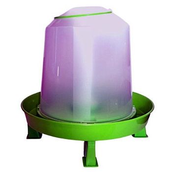 Поилка для птиц 10 литров с пробкой на ножках"Бриг" 1/20