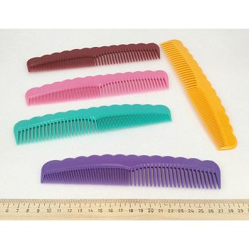 Расчески набор Арт.182 цветные (по 20шт) 20/720