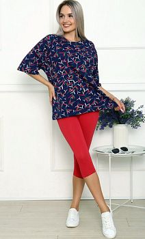 Костюм ДАРЬЯ ТК-3822 (футболка+бриджи) 44-54