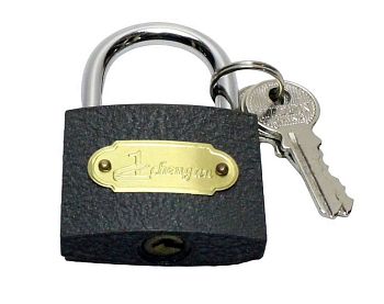 Замок навесной серый 50мм 6шт/120шт