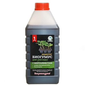 Биогумус + биозащита для рассады 1л /15шт