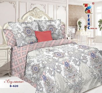 КПБ поплин Ивтекс 2сп+европрост B-620 Султан 135г/м2