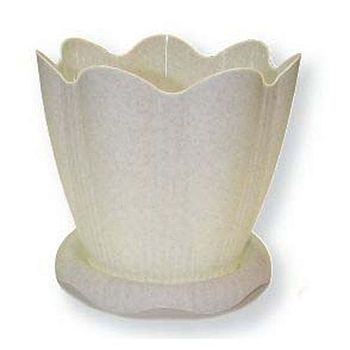 Горшок 0,65 литра Эдельвейс диаметр 12 см С190