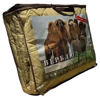 Одеяло СТАНДАРТ Верблюжья шерсть ТИК Русская сказка Евро