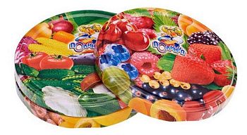 Крышка Твист винтовая д-100 ПОЛИНКА 180/15шт. полноцвет