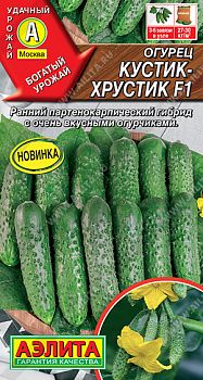 Огурец Кустик-хрустик F1 ц/п Аэлита*29