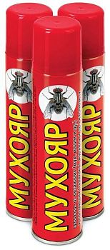 Аэрозоль от мух Мухояр 405см 1/24