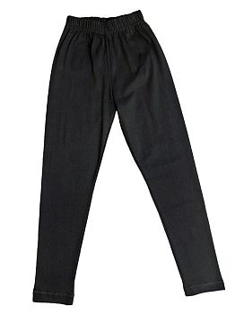 Лосины дет. черные 8-12лет 5/50