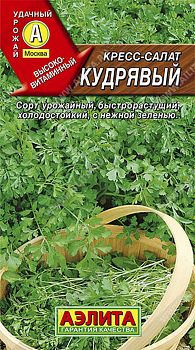 Салат кресс Кудрявый ц/п 1г Аэлита*28 Салат кресс Кудрявый ц/п 1г Аэлита*28