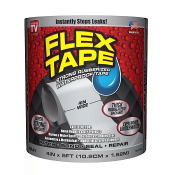 Изолента FLEX TAPE от протечек (белая) 1/100