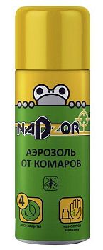Аэрозоль от комаров Nadzor 100мл /15шт