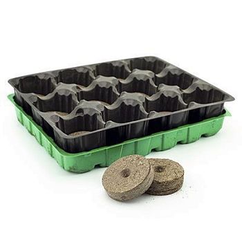 Кассета для рас+лоток+12 торф. табл. 41мм. 170*205/44шт