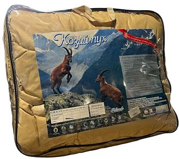 Одеяло ЗИМА Козий Пух Лавратекс 1,5 сп.