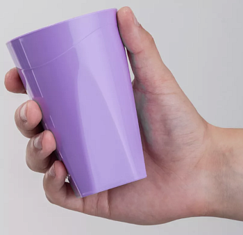 Стакан пласт ОНЕСТ (сиреневый) СТ-01