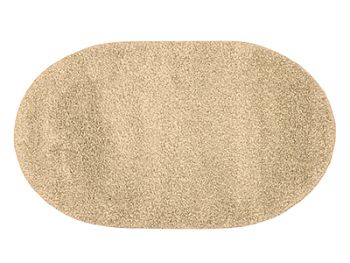 Коврик 60*100см Шегги Витебск овал жаккард светлый кофейный 1/1 sh57o