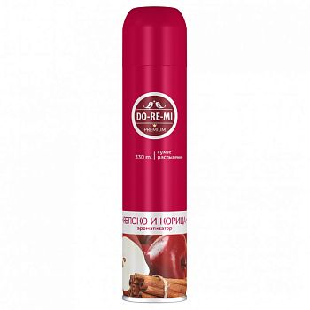 Освежитель Do-re-mi Premium Яблоко и корица 330мл 03.111.16