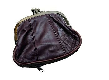 Кошелёк Женский натуральная кожа Бабушкин средний 1/36