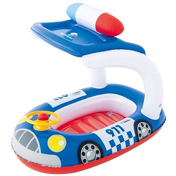 Круг для плавания 98*66см с тентом от солнца Bestway 34103