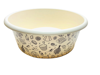 Таз 20л Русская банька М2560 1/10