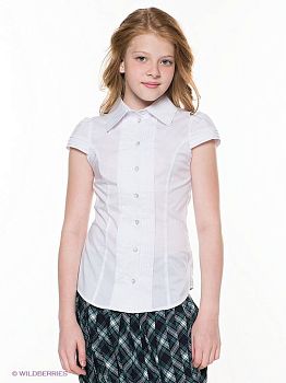 Блузка подр. Школа р. 32-40 кор рукав