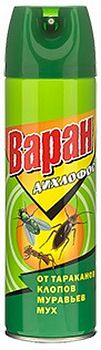 Дихлофос Сибиар "Варан" 200мл. Универсальный Зеленый 24 шт. 241.12