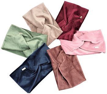 Повязка на голову велюр