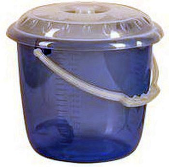 Ведро 10 литров Дельфин с крышкой 10/40 Ведро 10 литров Дельфин с крышкой 10/40