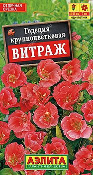 Цветы Годеция Витраж крцв ц/п 0,05г Аэлита*28 Цветы Годеция Витраж крцв ц/п 0,05г Аэлита*28